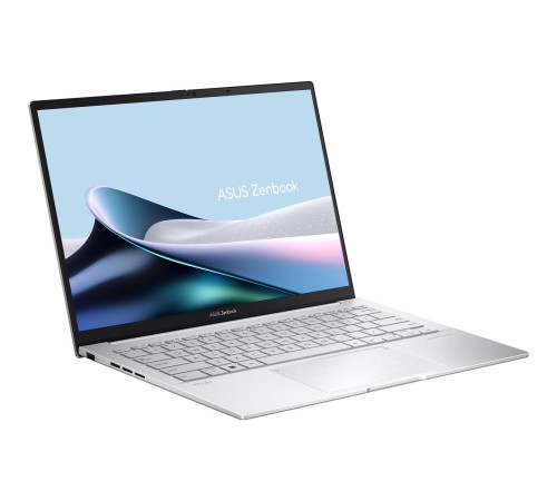 Ноутбук/ ASUS UX3405MA-QD488W 14"(1920x1200 OLED 16:10)/Intel Core Ultra 7 155H(1.4Ghz)/16384Mb/1024SSDGb/noDVD/Int:Intel Arc graphics/Cam/BT/WiFi/75WHr/war 1y/1.22kg/Foggy Silver/Win11Home + EVO; алюм корп; NumberPad; чехол; USB-RJ45 кабель Ноутбук/ ASUS UX3405MA-QD488W 14"(1920x1200 OLED 16:10)/Intel Core Ultra 7 155H(1.4Ghz)/16384Mb/1024SSDGb/noDVD/Int:Intel Arc graphics/Cam/BT/WiFi/75WHr/war 1y/1.22kg/Foggy Silver/Win11Home + EVO; алюм корп; NumberPad; чехол; USB-RJ45 кабель