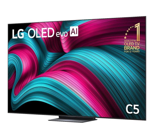 Телевизор 83'' LG/ 83'' OLED, Ultra HD, Smart TV, WebOS, Bluetooth, MR NFC, 120Hz Native (VRR 144Hz), 2.2ch 40Вт Dolby Atmos, 2хHDMI, 3хUSB, 1 Pole, Charcoal Black, 2025