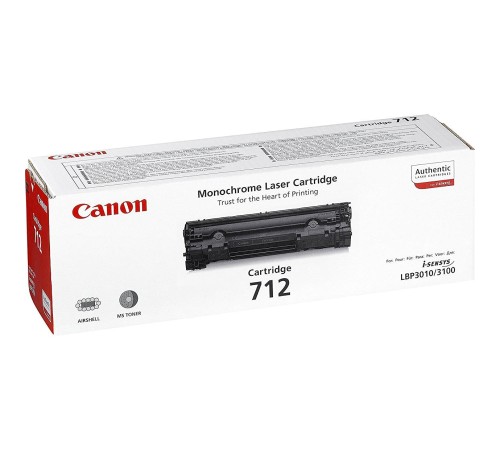 Тонер-картридж/ CARTRIDGE 712/LBP 3010_3020 Тонер-картридж/ CARTRIDGE 712/LBP 3010_3020