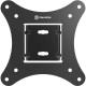 Кронштейн ONKRON/ 10-32" макс. 100*100, наклон -5"+15", поворот 0", вылет от стены 30-43мм, вес до 20кг, черный