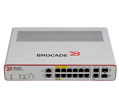 Коммутатор 12-port 1G Compact Switch (4 PoE+), 2X100M/1G SFP & 2X100M/1G Copper Uplinks, Fanless