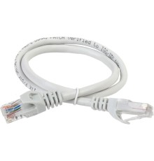 ITK Коммутационный шнур (патч-корд), кат.5Е UTP, 2м, серый