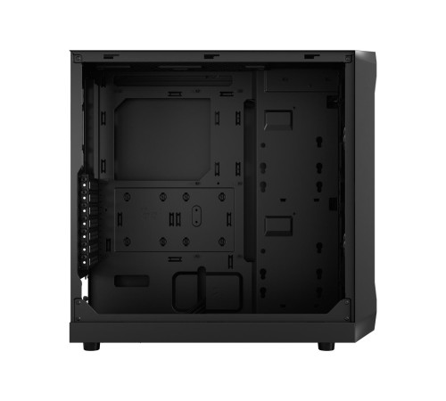 Корпус ПК без блока питания/ Case Fractal Design Focus 2, Midi-Tower, 2x140mm, 2xUSB-A 3.0, ATX, mATX, mITX Black