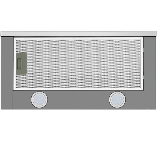 ВЫТЯЖКА HOMSair Flat 50 Inox/ встраиваемая, кнопочное управление, 2 скорости, 520 м3/ч, до 20 м2, 45 дБ, угольный фильтр CF110 - 1 шт, ШхВхД: 500х176х280 мм, нерж. сталь