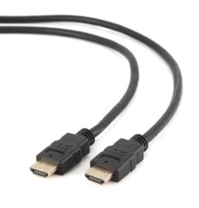  Cablexpert Кабель HDMI , 1.8м, v1.4, 19M/19M, черный, позол.разъемы, экран, пакет