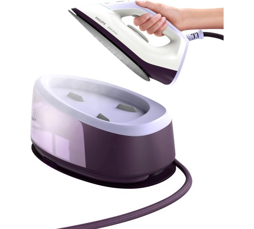 Парогенератор Philips/ Парогенератор Philips, мощность 2400 Вт, объем 1.4 л , подача пара 120 г/мин, паровой удар 350 г/мин, вертикальное отпаривание, цвет фиолетовый Парогенератор Philips/ Парогенератор Philips, мощность 2400 Вт, объем 1.4 л , подача пара 120 г/мин, паровой удар 350 г/мин, вертикальное отпаривание, цвет фиолетовый