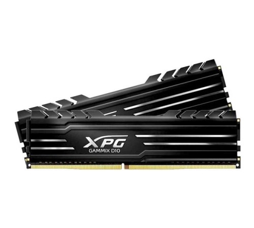 Оперативная память ADATA GAMMIX D10 DDR4 DIMM 32GB 3200MHz 2*16GB 16-20-20 1.35V BLACK DUAL COLOR BOX