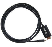 Кабель-адаптер/ Кабель-адаптер USB3.1 Type-Cm --> HDMI A(m) 4K@30Hz, 1.8m, Telecom <TCC005-1.8M>