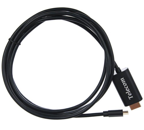 Кабель-адаптер/ Кабель-адаптер USB3.1 Type-Cm --> HDMI A(m) 4K@30Hz, 1.8m, Telecom <TCC005-1.8M>