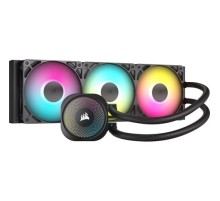 Система жидкостного охлаждения/ Water Cooling System Corsair NAUTILUS 360 ARGB (360mm, Black, ARGB/ Fans: 3x120mm, 72.8CFM, 36dBA, 1700RPM/ S: 1851, 1700, AM5, AM4)