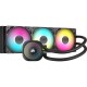 Система жидкостного охлаждения/ Water Cooling System Corsair NAUTILUS 360 ARGB (360mm, Black, ARGB/ Fans: 3x120mm, 72.8CFM, 36dBA, 1700RPM/ S: 1851, 1700, AM5, AM4)