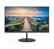 Монитор 23,8" AOC Q24V4EA 2560x1440, LED, 16:9, IPS, 250cd, 1000:1, 20M:1, 4ms, 178/178, HDMI, DP, 75Hz, Speakers, Tilt, Внеш, VESA, Black, 3y