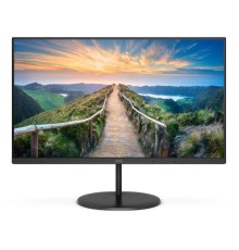 Монитор 23,8" AOC Q24V4EA 2560x1440, LED, 16:9, IPS, 250cd, 1000:1, 20M:1, 4ms, 178/178, HDMI, DP, 75Hz, Speakers, Tilt, Внеш, VESA, Black, 3y