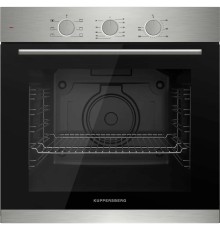 Электрический духовой шкаф Kuppersberg/ 60 см, 80 л, High-Tech, 6 режимов, паровая очистка, черный + нерж. сталь