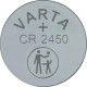 Батарейка CR2450/ Батарейка Varta ELECTRONICS CR2450 BL1 Lithium 3V (6450) (1/10/100) (1 шт.)