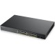 Коммутатор Smart L2 коммутатор PoE+ Zyxel GS1900-24HPv2, rack 19", 24xGE PoE+, 2xSFP, бюджет PoE 170 Вт