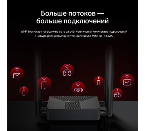 Маршрутизатор/ Dual-band Wi-Fi Router AX1500 Маршрутизатор/ Dual-band Wi-Fi Router AX1500