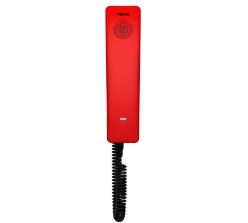 IP-телефон Fanvil H2U, 2 SIP-акк., POE, 1x100 Mbps, Красный, 1 прог. клав. IP-телефон Fanvil H2U, 2 SIP-акк., POE, 1x100 Mbps, Красный, 1 прог. клав.