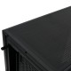 Корпус без блока питания/ Case HSPD M310, Mesh Mini-tower, Black, TG, 0.4 SPCC, 3x120mm ARGB (Orbis F1) mATX, mITX 180/280/160mm 1x2.5", 1x3.5", 4xPCI 2xUSB-A 3.0 452x277x418mm