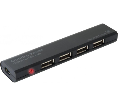 Defender#1 Универсальный USB разветвитель Quadro Promt USB 2.0, 4 порта