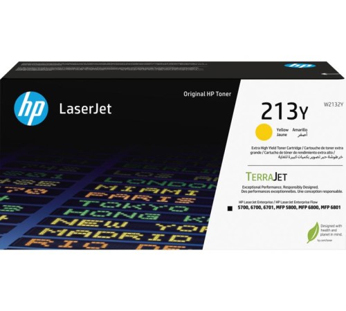Тонер-картридж/ HP 213Y Yellow Extra High Yield Original LaserJet Toner Cartridge Тонер-картридж/ HP 213Y Yellow Extra High Yield Original LaserJet Toner Cartridge
