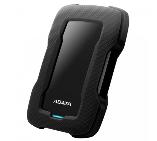 Внешний жесткий диск/ Portable HDD 5TB ADATA HD330 (Black), Silicone, USB 3.2 Gen1, 133x89x23mm, 316g /3 года/