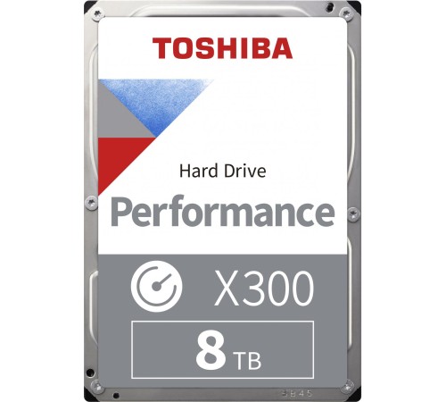 Жесткий диск/ HDD Toshiba X300 SATA3 8Tb 3.5" 7200 256Mb RTL (analog HDWR180UZSVA)