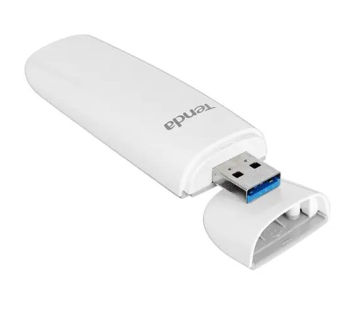Адаптер Wi-Fi/ Tenda U18 Двухдиапазонный Wi-Fi адаптер AX1800 Wi-Fi 6, 2,4/5 ГГц, до 1,78 Гбит/с, внутренняя антенна, передатчик 20 dBm