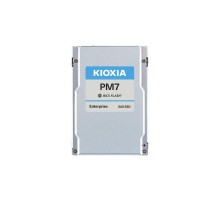 Серверный твердотельный накопитель/ KIOXIA SSD PM7-R, 3840GB, 2.5" 15mm, SAS 24G, TLC, R/W 4200/3650 MB/s, IOPs 720K/155K, TBW 7008, DWPD 1 (12 мес.)