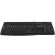 Клавиатура/ Keyboard Logitech K120 (USB, waterproof, low profile) OEM