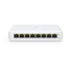 Коммутатор/ 8-port, Layer 2 PoE switch supporting silent fanless cooling. 52W total PoE availability