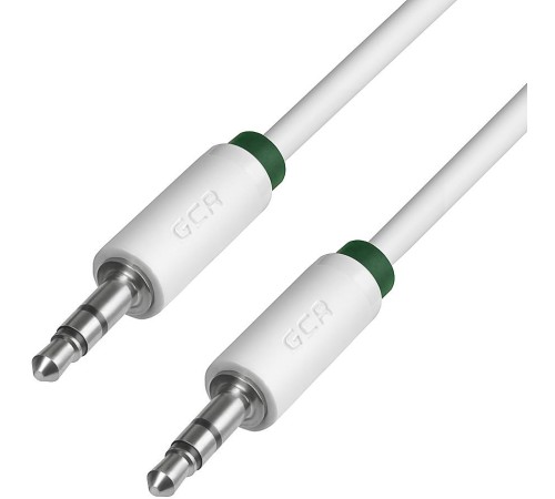 Greenconnect Кабель аудио 0.5m jack 3,5mm/jack 3,5mm белый, зеленая окантовка, ультрагибкий, 28 AWG, M/M, Premium GCR-AVC1662-0.5m, экран, стерео Greenconnect Кабель аудио 0.5m jack 3,5mm/jack 3,5mm белый, зеленая окантовка, ультрагибкий, 28 AWG, M/M, Premium GCR-AVC1662-0.5m, экран, стерео