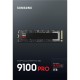 Твердотельный накопитель/ Samsung SSD 9100 PRO, 1000GB, M.2(22x80mm), NVMe 2.0, PCIe 5.0 x4, V-NAND TLC, R/W 14700/13300MB/s, IOPs 1 850 000/2 600 000, TBW 600, DWPD 0.3 (12 мес.)