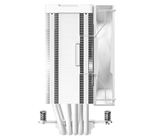 Кулер для процессора DEEPCOOL AG500 DIGITAL WH ARGB LGA1700/1200/115X/AM5/AM4 (9шт/кор, TDP 240W, PWM, ARGB Fan 120mm, 5 тепл. трубок, белый) RET