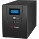 ИБП CyberPower VALUE 2200E, Line-Interactive, 2200VA/1320W, USB&Serial, RJ11/RJ45, 4 Schuko розетки, Black, 0.16х0.21х0.35м., 15.8кг./ UPS Line-Interactive CyberPower VALUE2200ELCD 2200VA/1320W USB/RS-232/RJ11/45 (4 EURO)