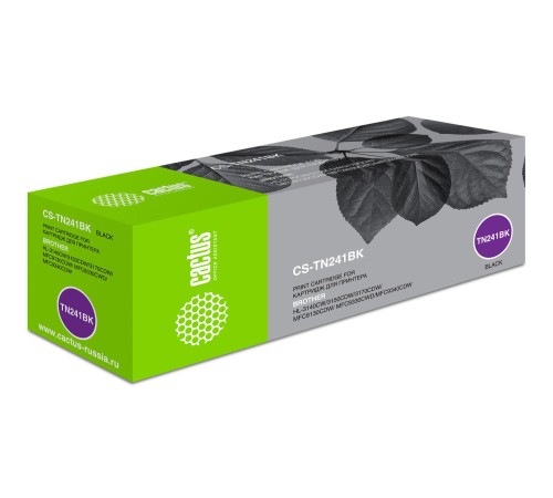 -/ Картридж лазерный Cactus CS-TN241BK TN-241Bk черный (2500стр.) для Brother HL-3170CDW