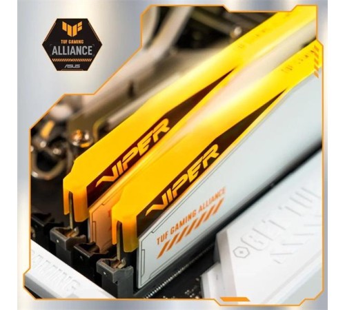 Оперативная память Patriot Viper ELITE 5 RGB DDR5 DIMM 32GB 6600MHz KIT TUF GAMING 2*16GB CL34 34-40-40-84 1.4V Оперативная память Patriot Viper ELITE 5 RGB DDR5 DIMM 32GB 6600MHz KIT TUF GAMING 2*16GB CL34 34-40-40-84 1.4V