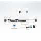 KVM переключатель ATEN 8P CAT-5 HIGH DENSITY DUAL RAIL LCD KVM*KL1508AN-AXA-RG