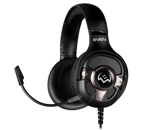 Игровые наушники с микрофоном SVEN AP-U1100MV, черный (USB, RGB, 7.1) Игровые наушники с микрофоном SVEN AP-U1100MV, черный (USB, RGB, 7.1)