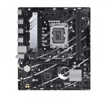 Материнская плата ASUS PRIME B760M-R D4, LGA1700, B760, 2*DDR4, 4*SATA, 2*M.2, 4*USB 3.2, 4*USB 2.0, 1*PCIx16, 2*PCIx1, HDMI, mATX; 90MB1HA0-M0EAY0
