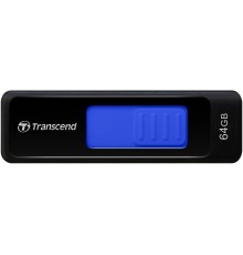 Флеш-накопитель/ Transcend 64GB JetFlash 760 (Black/Blue) USB 3.0