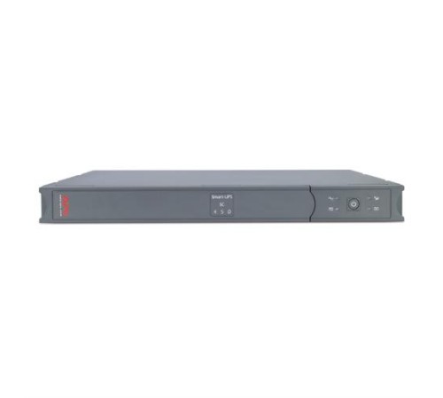 Источник бесперебойного питания APC Smart-UPS SC 450VA/280W, 230V, 1U Rackmount/Tower, Line-Interactive, Data line surge protection, Hot Swap User Replaceable Batteries, 1 year warranty (царапины, потертости.)
