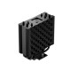 Кулер для процессора/ CPU Cooler PCCooler RT400 ARGB BK (235W, 4-pin PWM, 148mm, Al/Cu, 4x6mm, ARGB, 1x120mm, 73.32CFM, 34.9dBA, 2200RPM, S: 115X/1200/1700/1851 , AM4/AM5, black)