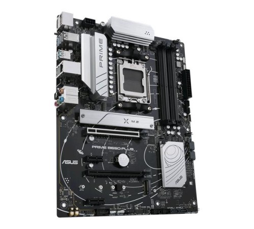 Материнская плата ASUS PRIME B650-PLUS, AM5, B650, 4*DDR5, 4*SATA, 2*M.2, 6*USB 3.2, 2*USB 2.0, 3*PCIx16, 2*PCIx1, DP+HDMI, ATX; 90MB1BS0-M0EAY0