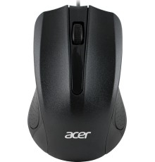 Мышь компьютерная/ Проводная мышь Acer OMW010 оптическая (1200dpi) USB (3but) black