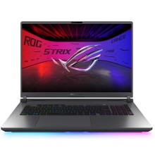 Ноутбук/ ASUS ROG Strix G18 G815JMR-S9063 18"(2560x1600 (матовый, 240Hz, 3ms) IPS)/Intel Core i9 14900HX(2.39Ghz)/16384Mb/1024PCISSDGb/noDVD/Ext:NVIDIA GeForce RTX 5060(8192Mb)/Cam/BT/WiFi/90WHr/war 1y/3.2kg/Eclipse Gray/noOS
