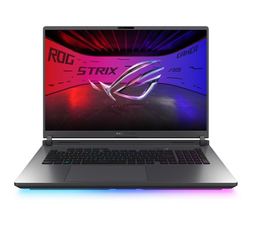Ноутбук/ ASUS ROG Strix G18 G815JMR-S9063 18"(2560x1600 (матовый, 240Hz, 3ms) IPS)/Intel Core i9 14900HX(2.39Ghz)/16384Mb/1024PCISSDGb/noDVD/Ext:NVIDIA GeForce RTX 5060(8192Mb)/Cam/BT/WiFi/90WHr/war 1y/3.2kg/Eclipse Gray/noOS