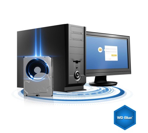 Жесткий диск Western Digital Blue WD10EZEX 1TB 3.5" 7200 RPM 64МB SATA-III Жесткий диск Western Digital Blue WD10EZEX 1TB 3.5" 7200 RPM 64МB SATA-III