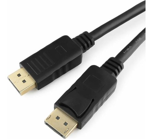 Кабель Cablexpert Кабель DisplayPort 20F/20F, v1.2, экран, 1.8м, черный, пакет