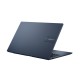 Ноутбук/ ASUS X1504ZA-BQ1145W 15.6"(1920x1080 (матовый) IPS)/Intel Core i3 1215U(1.2Ghz)/8192Mb/512PCISSDGb/noDVD/Int:Intel UHD Graphics/Cam/BT/WiFi/42WHr/war 1y/1.7kg/Quiet Blue/Win11Home